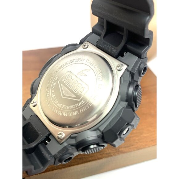 Casio G-Shock Men's Watch GA700-1B Quartz Black Resin Analog Digital 51mm 5522 - Picture 7 of 15